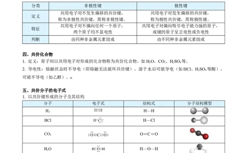 第35讲共价键（教师版）-（人教版2019）_高化_595801221724高中化学新人教版选择性必修一二三电子版教案PPT课件高中试卷_必修一册（人教版）_讲义