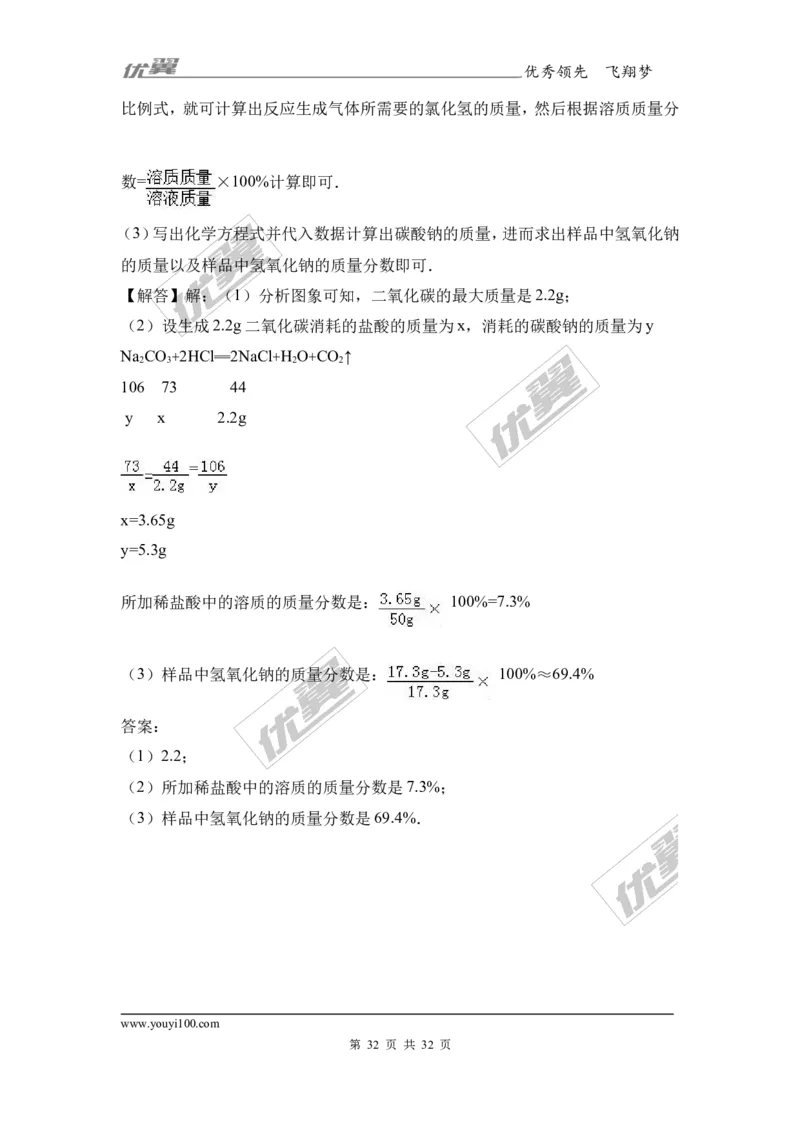 2017年广东省阳江市阳东区校级中考化学模拟试卷（2）（解析版）_初中化学_01.人教版初中化学_01.初中化学课件PPT--教案--试题_初中化学全套(课件--教案--配套)_18年初中化学9年级下