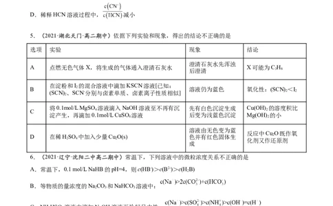 期末测试卷02-人教版选择性必修1）（原卷版）_高化_595801221724高中化学新人教版选择性必修一二三电子版教案PPT课件高中试卷_选择性必修1册（人教版）_期中+期末