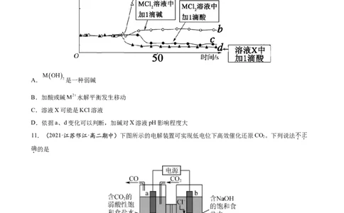 期末测试卷02-人教版选择性必修1）（原卷版）_高化_595801221724高中化学新人教版选择性必修一二三电子版教案PPT课件高中试卷_选择性必修1册（人教版）_期中+期末