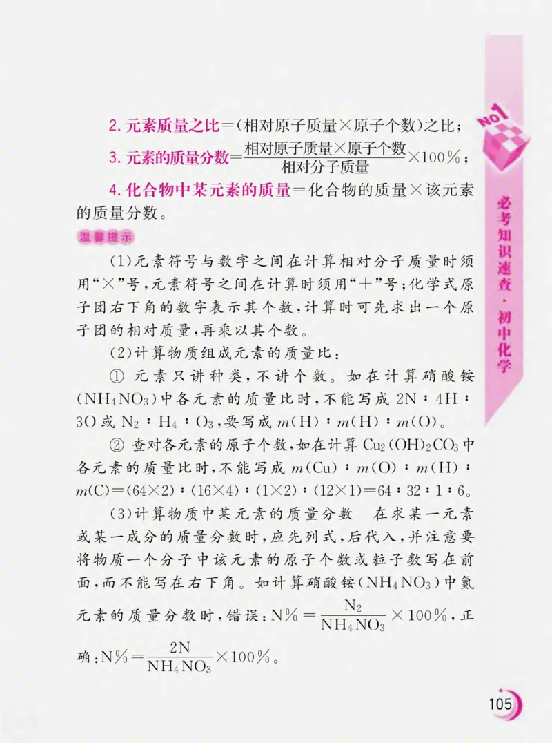 初中化学必考知识速查_初中化学_01.人教版初中化学_01.初中化学课件PPT--教案--试题_初中化学全套_化学课件