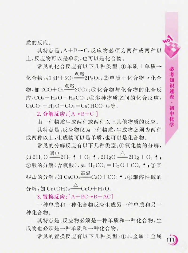 初中化学必考知识速查_初中化学_01.人教版初中化学_01.初中化学课件PPT--教案--试题_初中化学全套_化学课件