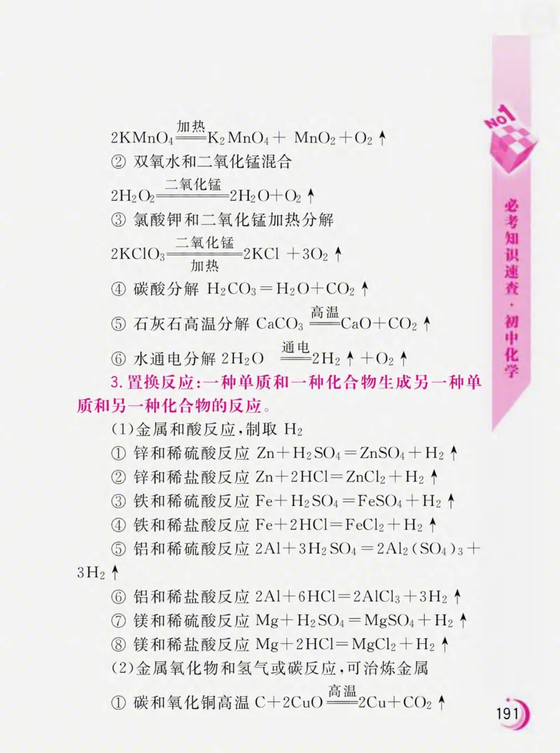 初中化学必考知识速查_初中化学_01.人教版初中化学_01.初中化学课件PPT--教案--试题_初中化学全套_化学课件