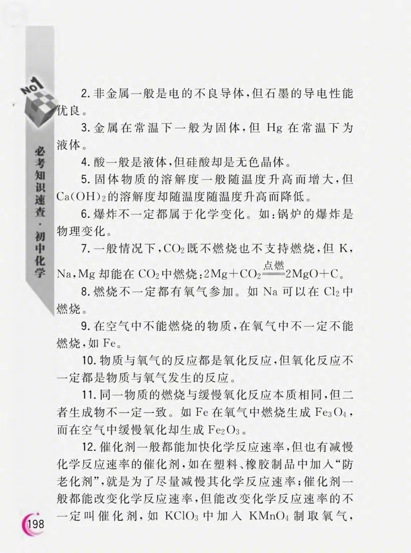 初中化学必考知识速查_初中化学_01.人教版初中化学_01.初中化学课件PPT--教案--试题_初中化学全套_化学课件