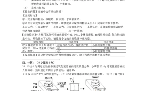2013年辽宁省葫芦岛市连山区第一次模拟考试理综试卷化学部分试题及答案_初中化学_01.人教版初中化学_01.初中化学课件PPT--教案--试题_初中化学全套_化学试题