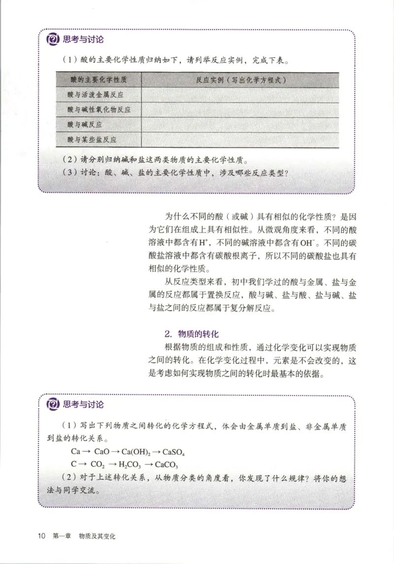 新人教版高中化学必修一电子课本_高化_2025春-人教版高中化学_01新版高中化学必修一