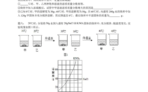 专题身边的化学物质--水与常见的溶液（提高篇）课后练习及详解_初中化学_01.人教版初中化学_07.初中化学中考总复习_人教版化学中考专题复习