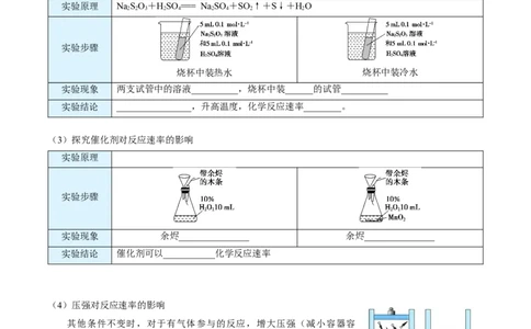 第06讲影响化学反应速率的因素（学生版）-（人教2019选择性必修1）_高化_595801221724高中化学新人教版选择性必修一二三电子版教案PPT课件高中试卷_选择性必修1册（人教版）_讲义