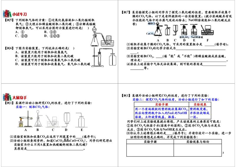 二氧化碳的性质及制备实验_初中化学_01.人教版初中化学_03.初中化学专项视频_104302013学年秋季初三化学满分冲刺班15讲_第11讲二氧化碳的性质及制备实验