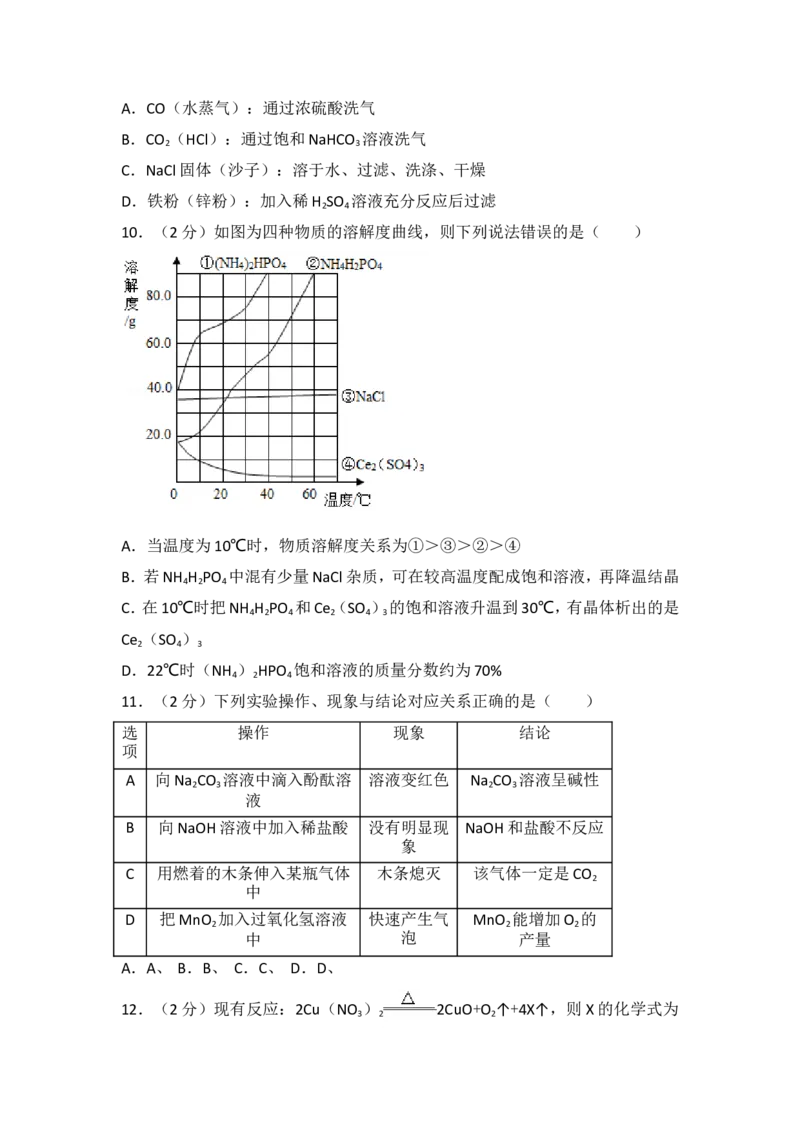 2017年广东省中考化学试卷及解析_初中化学_01.人教版初中化学_01.初中化学课件PPT--教案--试题_初中化学18年试卷_人教版九年级化学下册2018_2018年中考化学试卷24份（有答案）