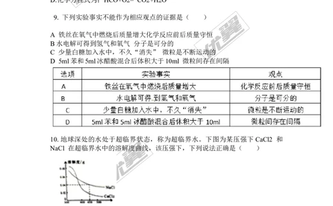 2017年安徽省中考化学试题(word版,含答案)_初中化学_01.人教版初中化学_01.初中化学课件PPT--教案--试题_初中化学全套(课件--教案--配套)_18年初中化学9年级上_18秋九化上(RJ)--8.各地真题