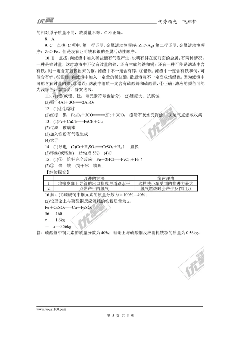 1.第八单元检测卷（含答案）_初中化学_01.人教版初中化学_01.初中化学课件PPT--教案--试题_初中化学全套(课件--教案--配套)_18年初中化学9年级下_18春九化下(RJ)--5.word版阶段精品试题