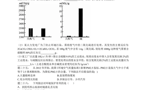 专题化学与社会发展经典精讲课后练习及详解_初中化学_01.人教版初中化学_07.初中化学中考总复习_人教版化学中考专题复习