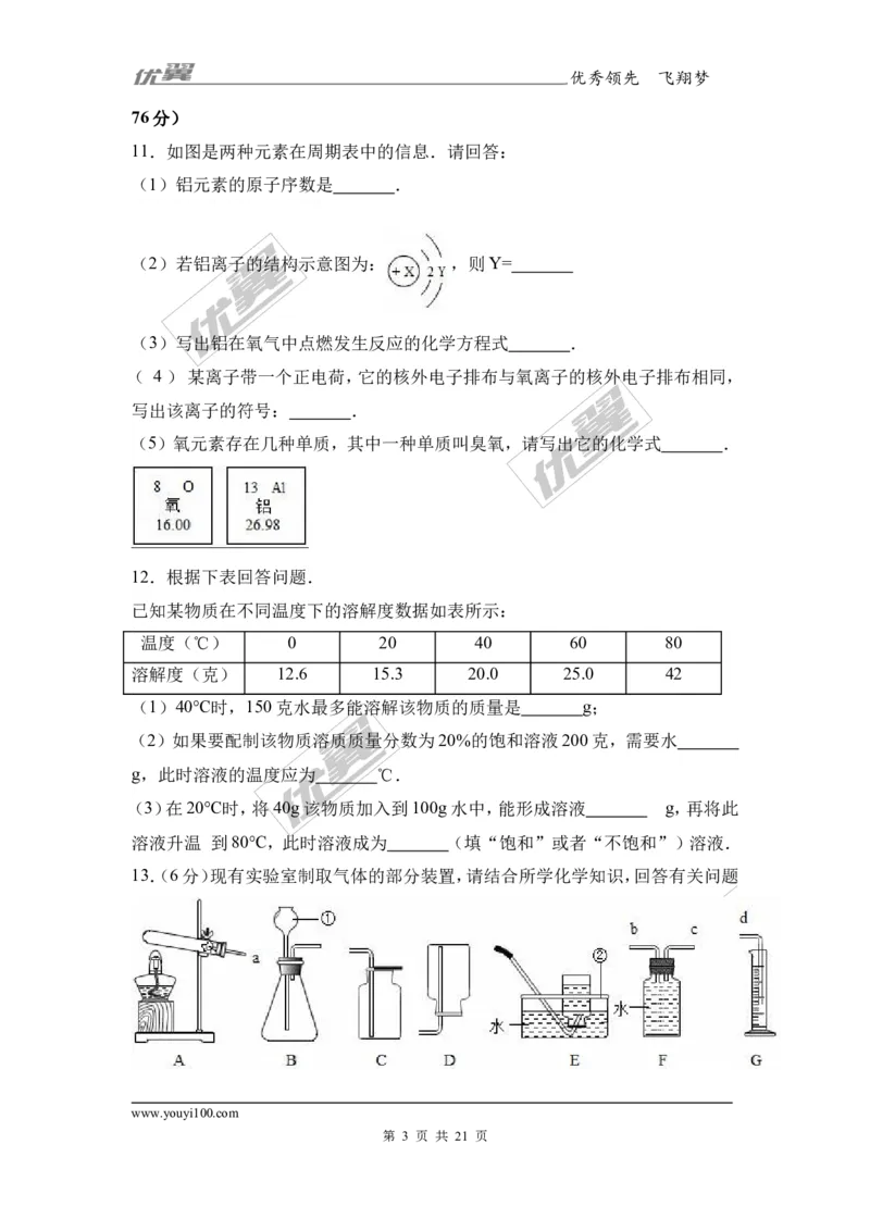 2017年湖南省永州市冷水滩区中考化学二模试卷（解析版）_初中化学_01.人教版初中化学_01.初中化学课件PPT--教案--试题_初中化学全套(课件--教案--配套)_18年初中化学9年级下