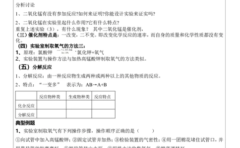 九年级化学上册第二单元我们周围的空气个性化辅导教案(三)_初中化学_01.人教版初中化学_01.初中化学课件PPT--教案--试题_初中化学&mdash;课件&mdash;教案&mdash;试题-推荐_9年级上课件教案试题