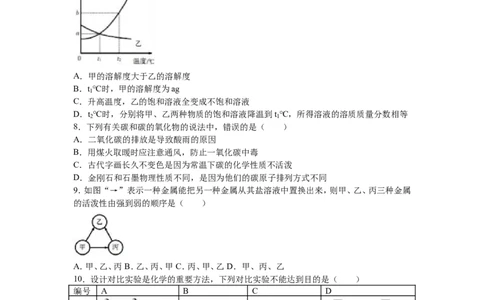 2016年福建省三明市中考化学试卷（解析版）_初中化学_01.人教版初中化学_01.初中化学课件PPT--教案--试题_初中化学18年试卷_人教版九年级化学下册2018