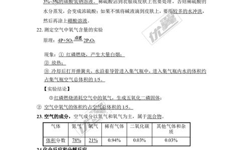 九年级化学上册知识点总结_初中化学_01.人教版初中化学_01.初中化学课件PPT--教案--试题_初中化学全套(课件--教案--配套)_18年初中化学9年级上_18秋九化上(RJ)--7.复习资料_2.知识集锦