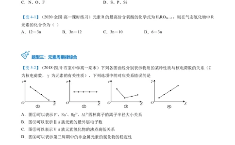 第32讲元素周期律（学生版）-（人教版2019）_高化_595801221724高中化学新人教版选择性必修一二三电子版教案PPT课件高中试卷_必修一册（人教版）_讲义