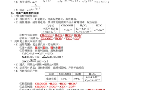 第3章水溶液中的离子反应与平衡-知识清单（人教版2019选择性必修1）_高化_595801221724高中化学新人教版选择性必修一二三电子版教案PPT课件高中试卷_选择性必修1册（人教版）