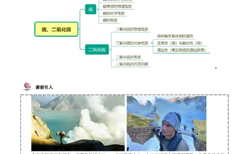 第01讲硫、二氧化硫（教师版）-（人教版2019必修第二册）_高化_595801221724高中化学新人教版选择性必修一二三电子版教案PPT课件高中试卷_必修二册（人教版）_讲义