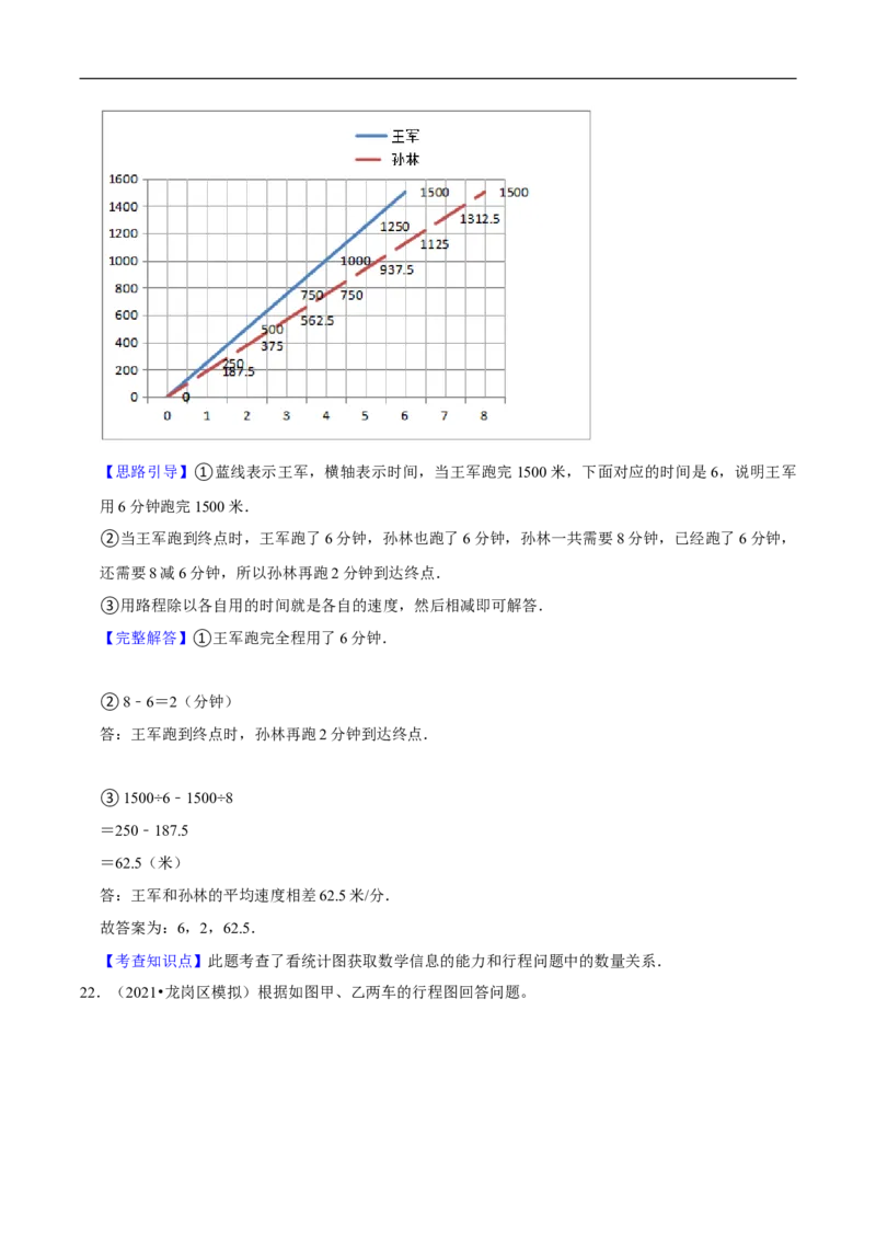 精品第八单元《数据的表示和分析》章节复习&mdash;五年级数学下册考点分类强化训练（解析）北师大版_26春北师大版数学二下_19、赠送其它资料_旧版_赠品：北师大知识总结