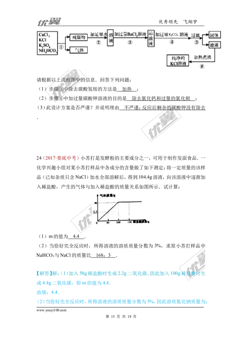 11.盐_初中化学_01.人教版初中化学_01.初中化学课件PPT--教案--试题_初中化学全套(课件--教案--配套)_18年初中化学9年级上_18秋九化上(RJ)--7.复习资料_4.真题汇编_2017真题汇编