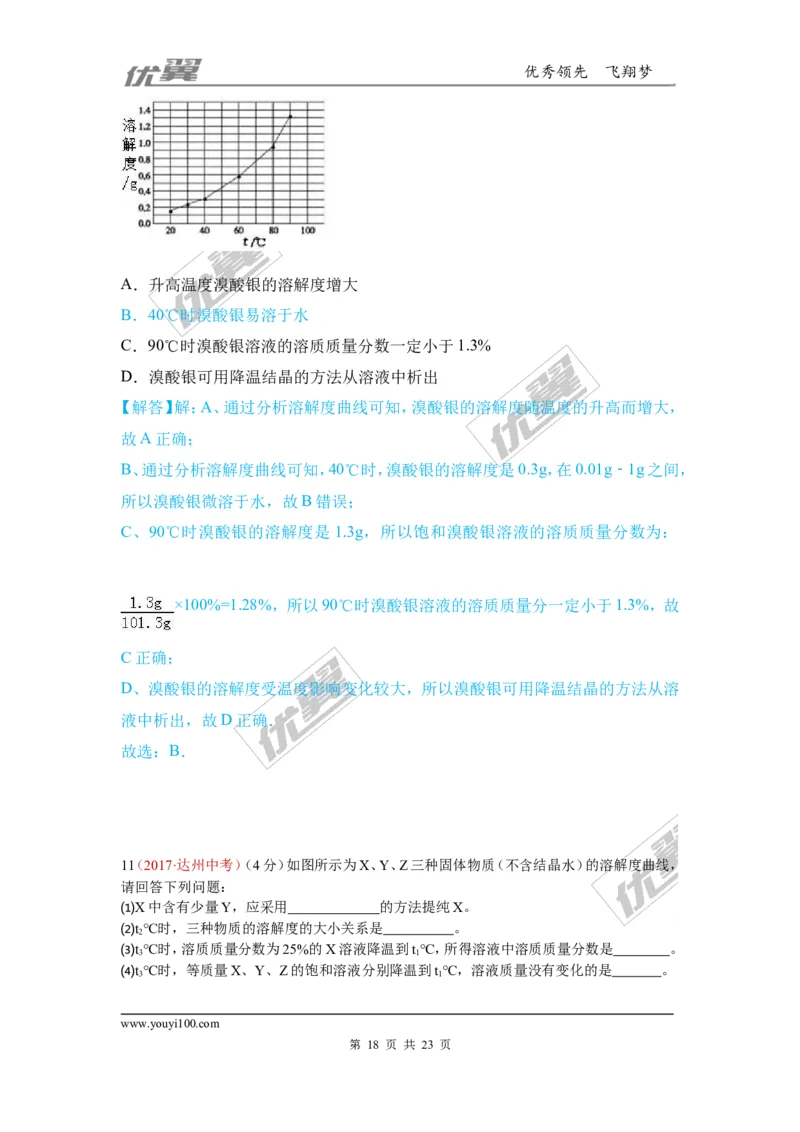 6.溶液_初中化学_01.人教版初中化学_01.初中化学课件PPT--教案--试题_初中化学全套(课件--教案--配套)_18年初中化学9年级上_18秋九化上(RJ)--7.复习资料_4.真题汇编_2017真题汇编