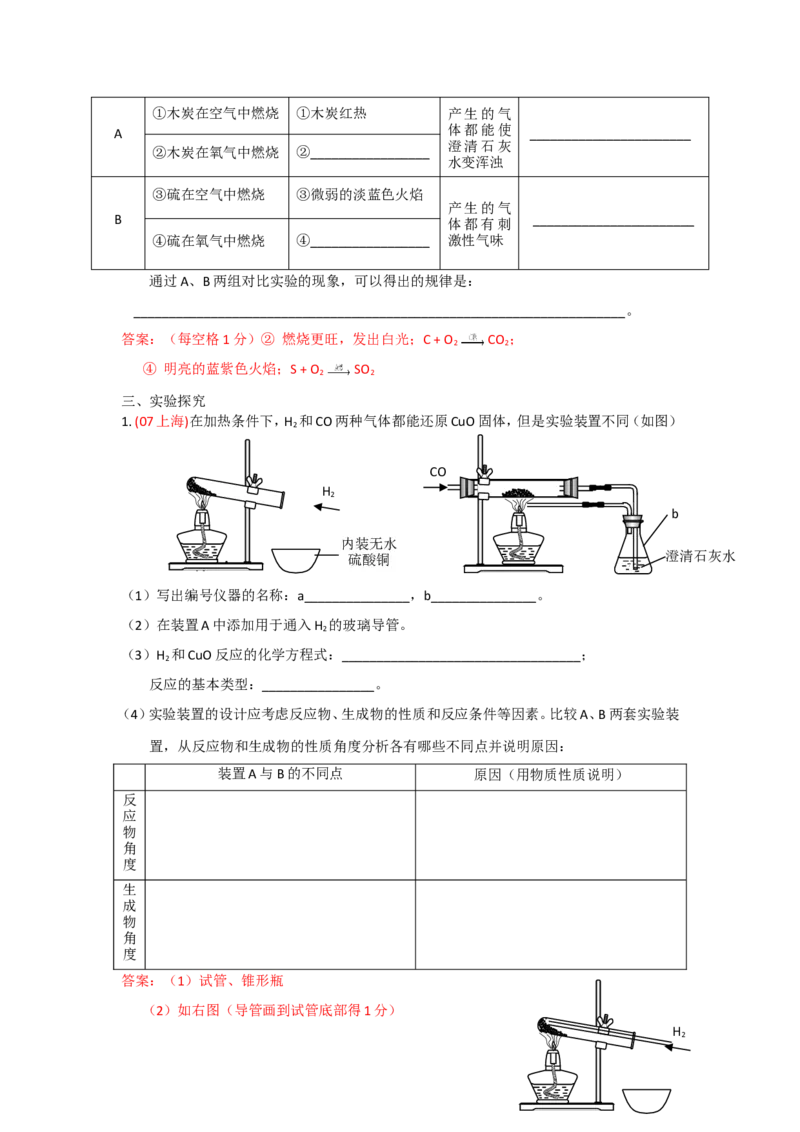 2005-2011年全国各地中考化学真题分类汇编第二单元我们周围的空气_初中化学_01.人教版初中化学_01.初中化学课件PPT--教案--试题_初中化学全套_化学试题