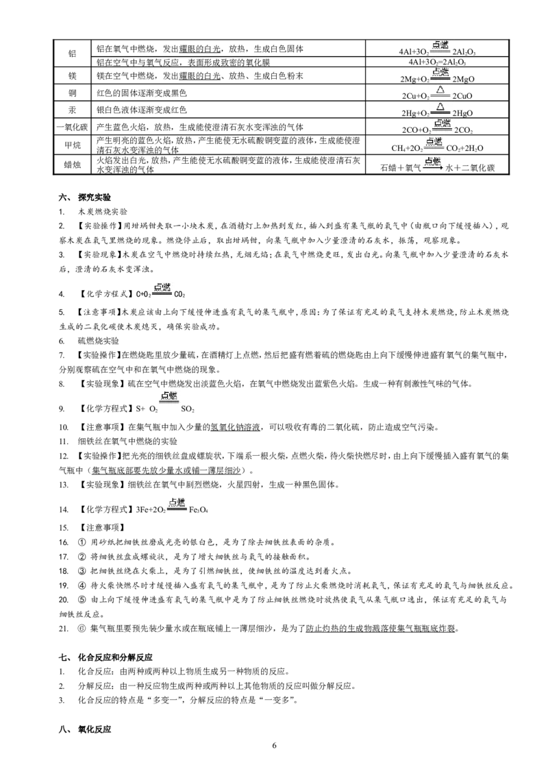 人教版九年级化学复习讲义(58页)_初中化学_01.人教版初中化学_01.初中化学课件PPT--教案--试题_初中化学全套_化学教案_化学：中考化学总复习教学案（2套159页）