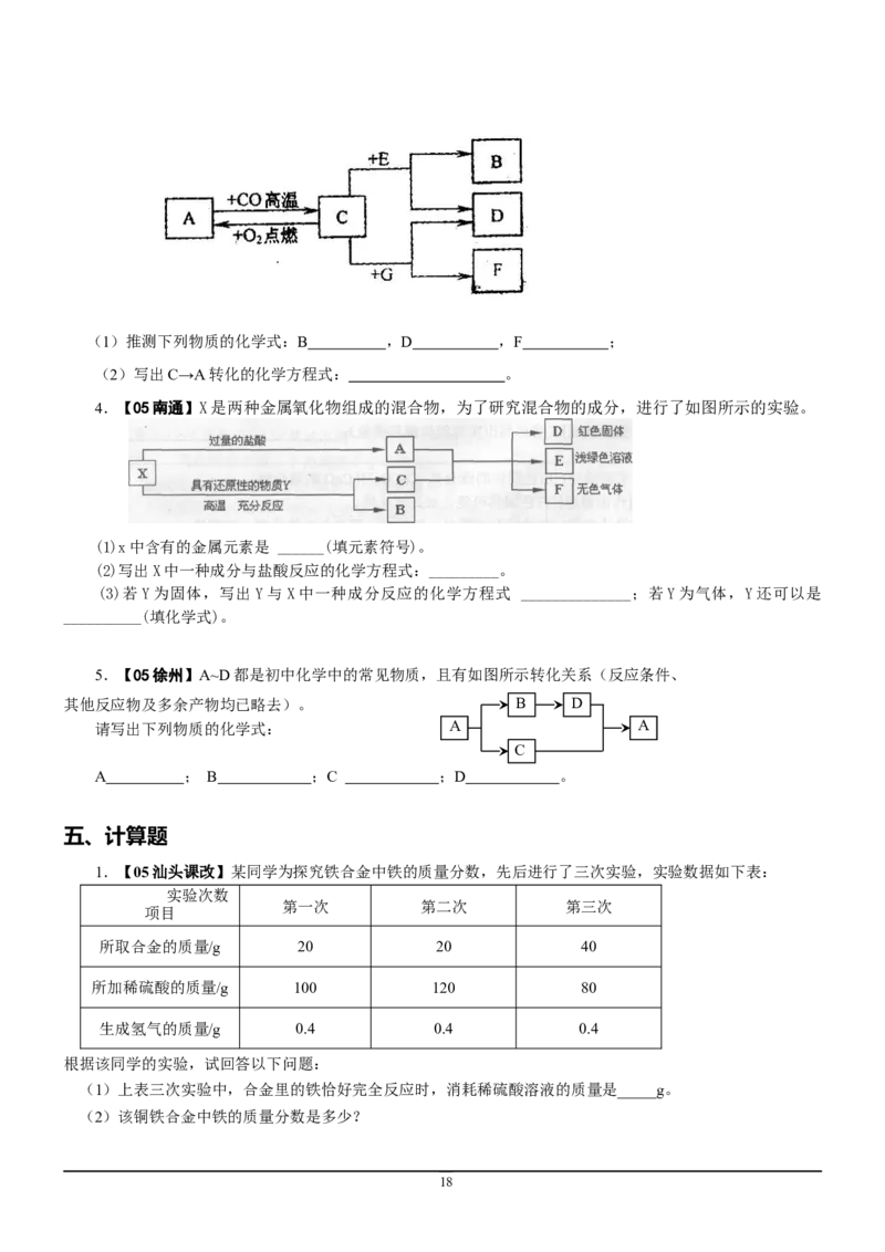 8年中考（2005-2012）全国各地中考化学真题分类汇编第9单元溶液_初中化学_01.人教版初中化学_01.初中化学课件PPT--教案--试题_初中化学全套_化学试题