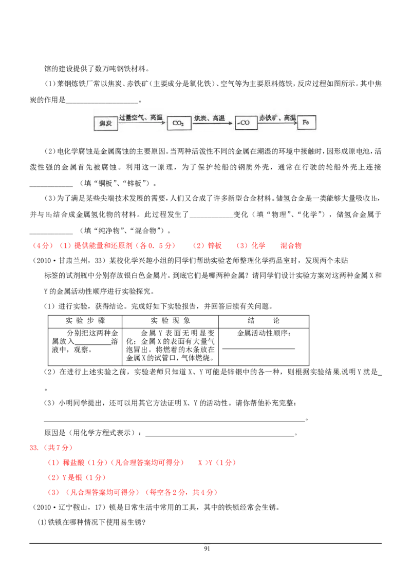 8年中考（2005-2012）全国各地中考化学真题分类汇编第9单元溶液_初中化学_01.人教版初中化学_01.初中化学课件PPT--教案--试题_初中化学全套_化学试题