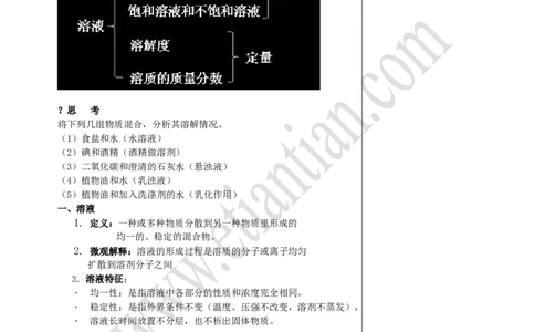 02溶液（一）_初中化学_01.人教版初中化学_02.初中化学教学视频_4.初中化学--教学视频_13中考总复习&mdash;&mdash;身边的化学物质黄令6
