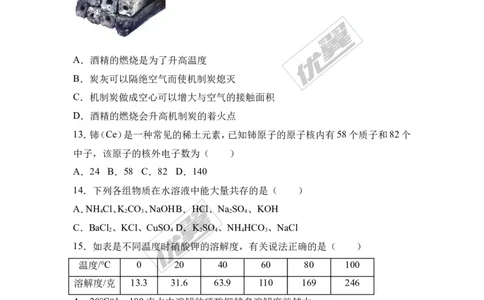 2017年四川省自贡市中考化学试卷（解析版）_初中化学_01.人教版初中化学_01.初中化学课件PPT--教案--试题_初中化学全套(课件--教案--配套)_18年初中化学9年级上_2017中考真题卷