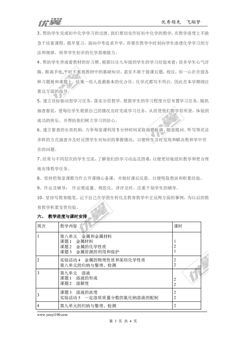 人教版九年级化学下册教学计划_初中化学_01.人教版初中化学_01.初中化学课件PPT--教案--试题_初中化学全套(课件--教案--配套)_18年初中化学9年级下_18春九化下(RJ)--10.教务助手