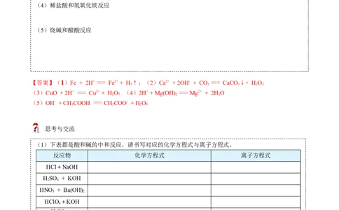 第04讲离子反应与离子方程式（教师版）（人教版2019）_高化_595801221724高中化学新人教版选择性必修一二三电子版教案PPT课件高中试卷_必修一册（人教版）_讲义