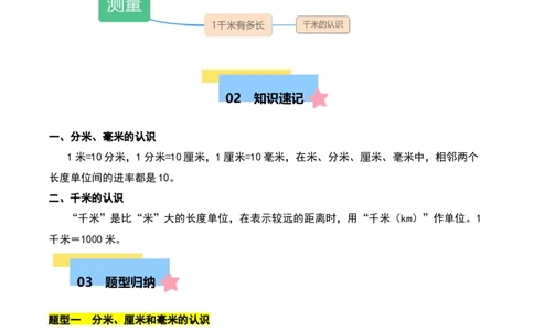 第四章测量知识归纳与题型突破（教师版）-（北师大版）_26春北师大版数学二下_19、赠送其它资料_二年级数学下册（北师大版）_旧版_二年级数学下册（北师大版）_单元知识复习专项-K43