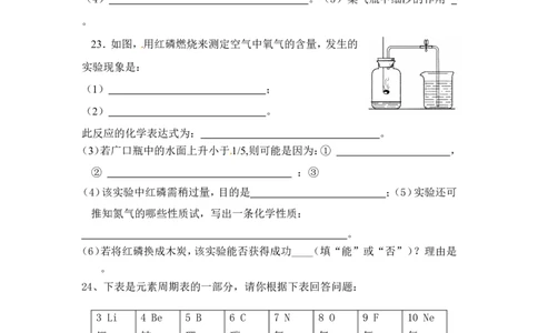 云南省弥渡县弥城镇2013届九年级上学期期中考试化学试题_初中化学_01.人教版初中化学_01.初中化学课件PPT--教案--试题_初中化学全套_化学试题
