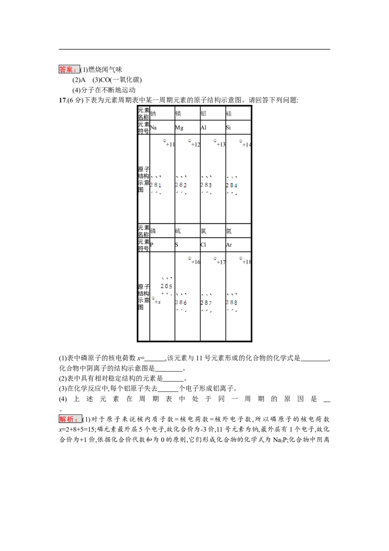 2018届中考化学（人教版）总复习综合模拟测试一_初中化学_01.人教版初中化学_07.初中化学中考总复习_2018届中考化学（人教版）总复习综合模拟测试（3份打包）