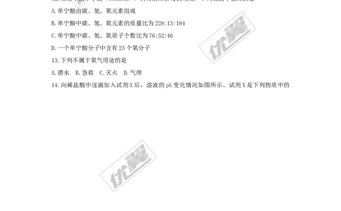 2017年湖北省枣阳市中考模拟理综化学试题_初中化学_01.人教版初中化学_01.初中化学课件PPT--教案--试题_初中化学全套(课件--教案--配套)_18年初中化学9年级下_2017月考、模拟卷