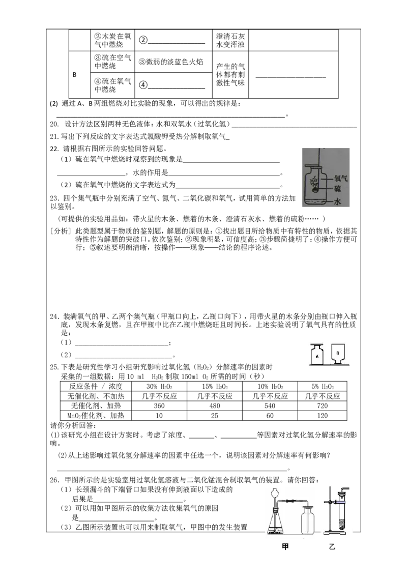 初三化学上册+第二单元+《我们周围的空气》_初中化学_01.人教版初中化学_01.初中化学课件PPT--教案--试题_初中化学&mdash;课件&mdash;教案&mdash;试题-推荐_9年级上课件教案试题_9年级上教案