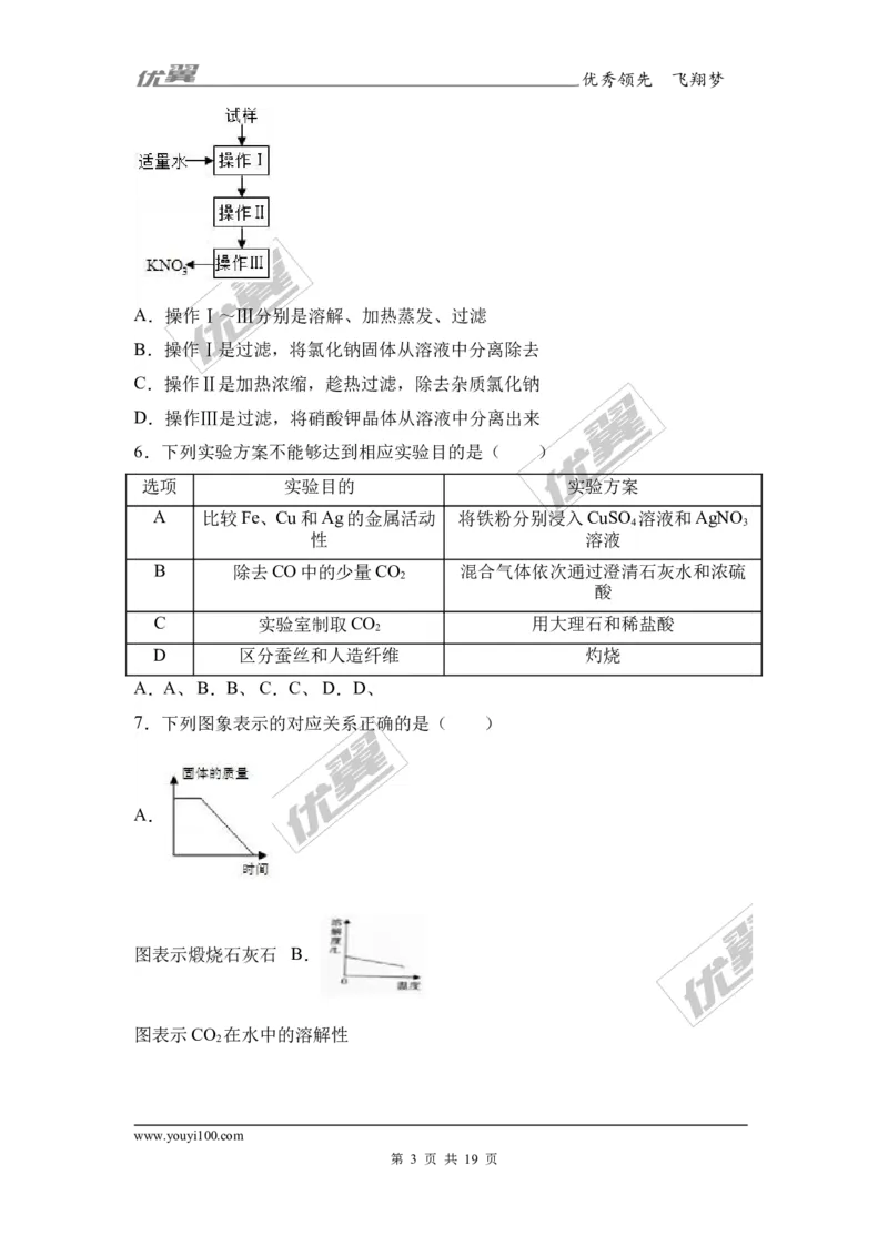 2017年四川省德阳市中考化学试卷（解析版）_初中化学_01.人教版初中化学_01.初中化学课件PPT--教案--试题_初中化学全套(课件--教案--配套)_18年初中化学9年级上_2017中考真题卷