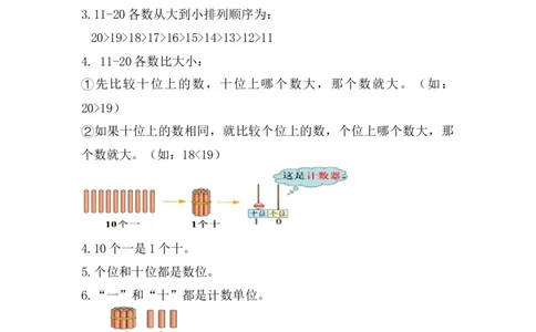 精创知识点小学数学一年级上册七、加与减（二）-知识点（北师大版）_26春北师大版数学二下_19、赠送其它资料_旧版_赠品：北师大知识总结_北师大数学一上知识总结（07份）