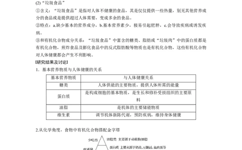 《第四节基本营养物质》优秀教学教案教学设计_高化_2025春-人教版高中化学_02新版高中化学必修二_9.课件+教案+练习备用_第七章有机化合物