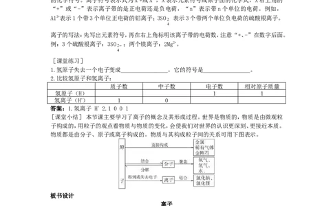 九年级化学上册-第三单元-物质构成的奥秘-课题-3-离子优秀教案-新人教版_初中化学_01.人教版初中化学_01.初中化学课件PPT--教案--试题_初中化学&mdash;课件&mdash;教案&mdash;试题-推荐_第3单元