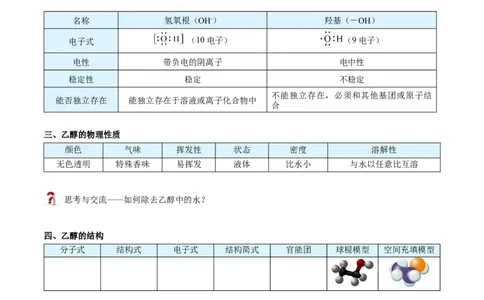 第12讲乙醇和乙酸（学生版）-精准提分2020-2021学年高一化学必修第二册同步培优（新教材人教版）_高化_2025春-人教版高中化学_02新版高中化学必修二_6.培优课件+讲义