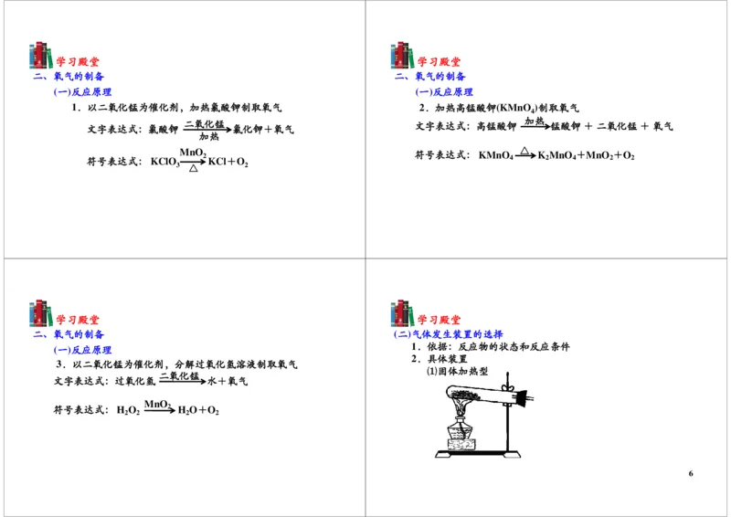 3.氧气的性质及制备实验（实验装置的选择_初中化学_01.人教版初中化学_03.初中化学专项视频_104302013学年秋季初三化学满分冲刺班15讲