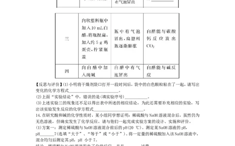 初中化学单元检测试题：10.酸和碱_初中化学_01.人教版初中化学_01.初中化学课件PPT--教案--试题_初中化学全套_化学试题_化学：人教版九年级下册各单元测试题及答案（58份）