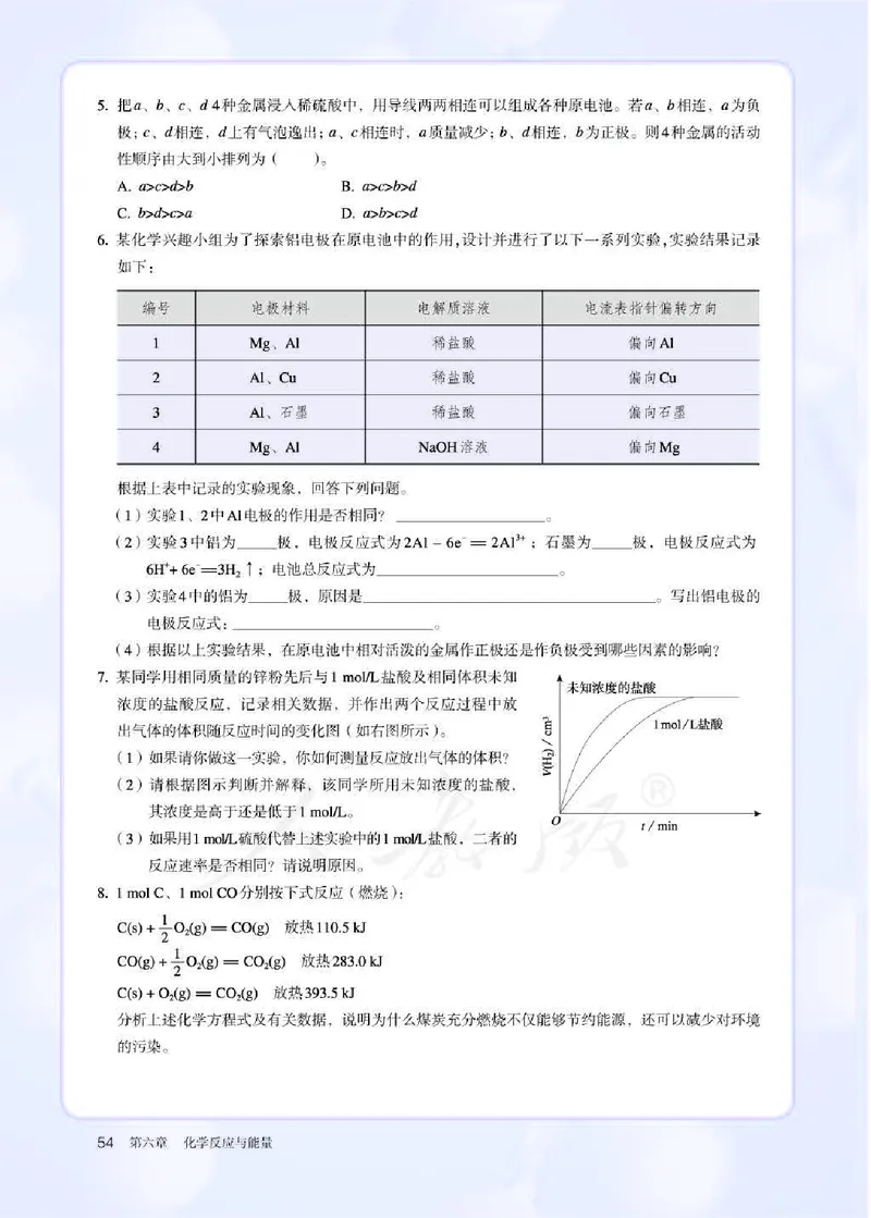新人教版高中化学必修二电子课本_高化_2025春-人教版高中化学_02新版高中化学必修二