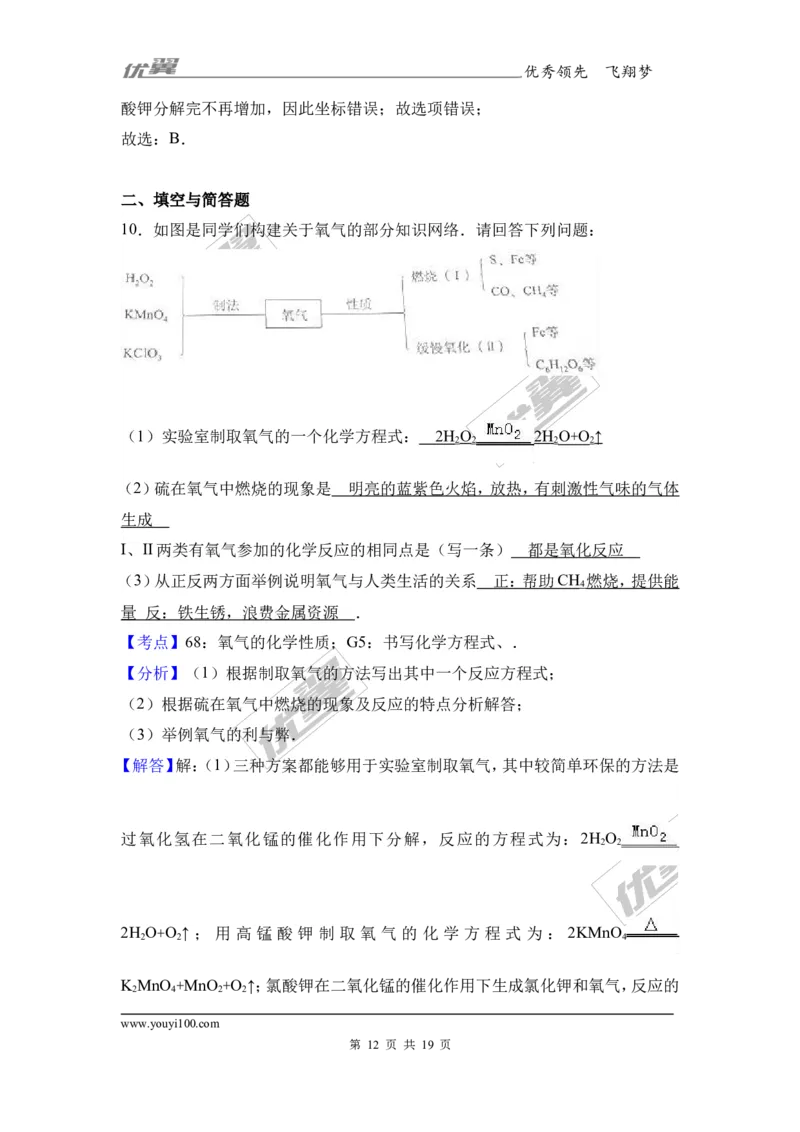 2017年河北省石家庄市藁城区校级中考化学模拟试卷（解析版）_初中化学_01.人教版初中化学_01.初中化学课件PPT--教案--试题_初中化学全套(课件--教案--配套)_18年初中化学9年级下
