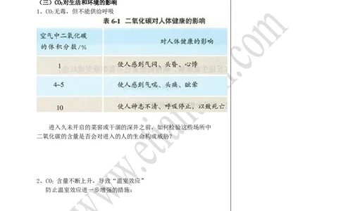 03二氧化碳和一氧化碳_初中化学_01.人教版初中化学_02.初中化学教学视频_4.初中化学--教学视频_06碳和碳的氧化物魏国福3